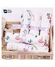 Ortis Cotton Muslin Swaddle Wrapper (Set of 3) (Print & Color May Vary)