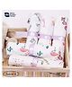 Ortis Cotton Muslin Swaddle Wrapper (Set of 10) (Print & Color May Vary)