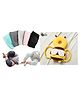 Ortis Baby Head Protector Baby Toddlers Head Safety Pad with Knee Pads (Head protector + Knee Pads) (Color and design may vary)