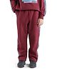 Rare Ones Side Taped Track Pants - Maroon
