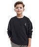 Rare Ones Full Sleeves Solid Sweatshirt - Black