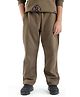 Rare Ones Solid Track Pants - Olive Green