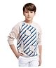 Rare Ones Cotton Full Sleeves Alphabet Printed Sweatshirt - Beige