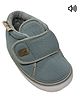 yoyo Self Designed Velcro Closure Musical Booties - Grey