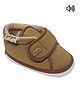 yoyo Self Designed Velcro Closure Musical Booties - Tan