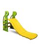 Kidsmate Indoor & Outdoor Fun Slide for Kids | Safe, Durable PE Plastic with Rounded Corners - Yellow/Green