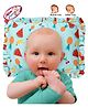MOM CARE Mustard Seeds Pillow For NewBorn Baby Head Round Shaping Baby Pillow- Green