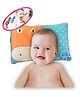 MOM CARE Baby Pillow Dual Combination Of mustard seeds and Cotton -  Blue