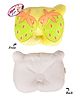 MOM CARE Cotton Pillow For New born baby -Yellow