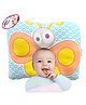 MOM CARE Cotton Pillow For New born baby -blue