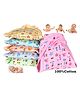 MOM CARE Cloth Padded Nappies for Newborn Extra SoftPack of 6 Premature/0-2 m Multicolor