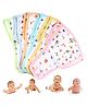 MOM CARE Cloth Nappies for Newborn  Double Layer Padded Extra Soft Pack of 6 5-12 m White