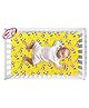 MOM CARE Cotton  Baby Cot Bed Sheet Large size Fits all size cot bed  - Yellow