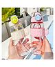 SCHOOLISH Water Bottle for Kids & Adult  600 ml Leak Proof Water Bottle With Strap, Spill-proof Durable Non-toxic Water Bottle for Office, Sports, School, Gym, Yoga, Stylish Water Bottles- Pack of 1- Color May Vary