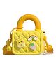 SCHOOLISH Dust-Proof Cute 3D Cartoon Kids Stylish mini handbag for Girls- Pack of 1- Color May Vary