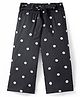 CrayonFlakes Polka Belted Palazzo - Black