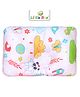 LittleBoo Premium Memory Foam Head Shaping Pillow Animal Print - Pink