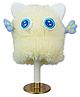 Little Surprise Box Woollen Blend Furry Monster Designed Knitted Beanie Cap - Yellow-  Diameter- 38cms