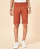 Coolsters by Pantaloons Cotton Solid Shorts - Orange