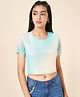 Coolsters by Pantaloons Half Sleeves Ombre Top - Multi Colour