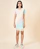 Coolsters by Pantaloons Half Sleeves Cut & Sew Ombre Dress - Multi Colour