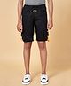 Coolsters by Pantaloons Cotton Buckle Detailed Shorts - Black