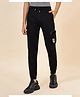 Coolsters by Pantaloons Cotton Pocket & Patch Detailed Pant - Black