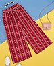 Akkriti by Pantaloons Cotton Flax Hearts Printed Palazzo - Red