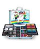 Tiny Treasures 145-Piece Art Supplies Set For Kids, 2 Layers Drawing Supplies For Kids Boys Girls Ages 8 9 10 11 12,Portable Aluminum Case Art Kit, Great Gift For Teens Adults Beginner&Artists