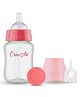 Cradle Mighty Series Baby Feeding Bottle - 250ml - Peach