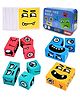 New Pinch Wooden Puzzle Face Change Rubik Cube Puzzle Game Face-Changing Educational Magic Cube Building Blocks Puzzle For Kids Multicolor