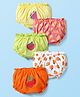 Doodle Poodle 100% Cotton Knit Bloomer with Tropical Print Pack of 5 - Pink Yellow & Green