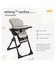 Joie High Chair Mimzy Recline Speckled Birth+ to 15 kg - Black