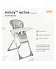 Joie High Chair Mimzy Recline Wild Muted Birth+ to 15 Kgs - Beige