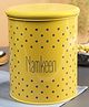 VONCASA Namkeen Jar With Lid - (Yellow, 1700 ml)
