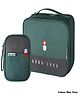 Baby Miniature Portable First Aid Empty Kit Pouch Emergency Survival Bag Medicine Bag for Home Office Travel Camping -Pack Of 1-Multi Color