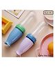 Baby Miniature Baby Food Feeder Set Silicone Pacifier Feeder and Squeeze Spoon Feeder for Infant Food Dispensing and Feeding PACK OF 1- COLOR MAY VARY