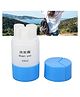 Baby Miniature 3 In 1 Travel Bottles for Toiletries 60 ml Refillable Leakproof Containers Set for Shampoo Conditioner Lotion Dispenser Bottle-Pack Of 1 - Color May Vary