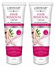 L'avenour Hair Removal Cream for Arms, Underarms, Legs & Bikini Line - 50g (Pack of 2)