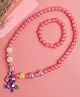 Jewelz Unicorn Pendant Designed Beaded Necklace & Bracelet Set - Pink