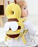 Muren Baby soft Cushion Head protector for Toddlers, Anti-fall Pillow with Adjustable Shoulder Strap suitable for young children's head protection-Yellow(Color and design may vary)