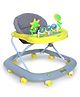 Funride Baby Walker  Herby Foldable Activity Walker with Adjustable Height   - Yellow Grey