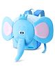 American Tourister KIZTOPIA BP02 Elephant Print Backpack Blue & Pink (Age - 18 Months to 3 Years) - Height 12 Inches
