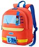 American Tourister Yoodle 4.0 BP 2 Compartments 11.5 Ltrs Backpack with Car Print Orange (Age - 18 Months to 3 Years) - Height 12.20 Inches