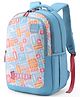 American Tourister 19 Inches OLLIE 4.0 XL Backpack Beach Theme Print Royal Blue