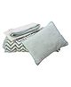 Taabartoli Chevron Lovebird Baby Quilt Set
