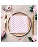 Party Anthem 2 Ply Chevron Pink Paper Napkins - Pack of 40