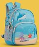 VISMIINTREND 19-Inch School Bag for Boys & Girls - Spacious, Lightweight, Durable Backpack with Multiple Compartments & Water-Resistant Material - Spiral-Blue -Height 19 Inches