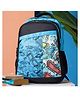 VISMIINTREND 19-Inch School Bag for Boys & Girls - Spacious, Lightweight, Durable Backpack with Multiple Compartments & Water-Resistant Material -Skatey- Black  & Blue- Height 19 Inches
