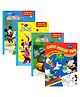 Disney Colouring & Activity Fun Books Combo 3 Set of 4 - English